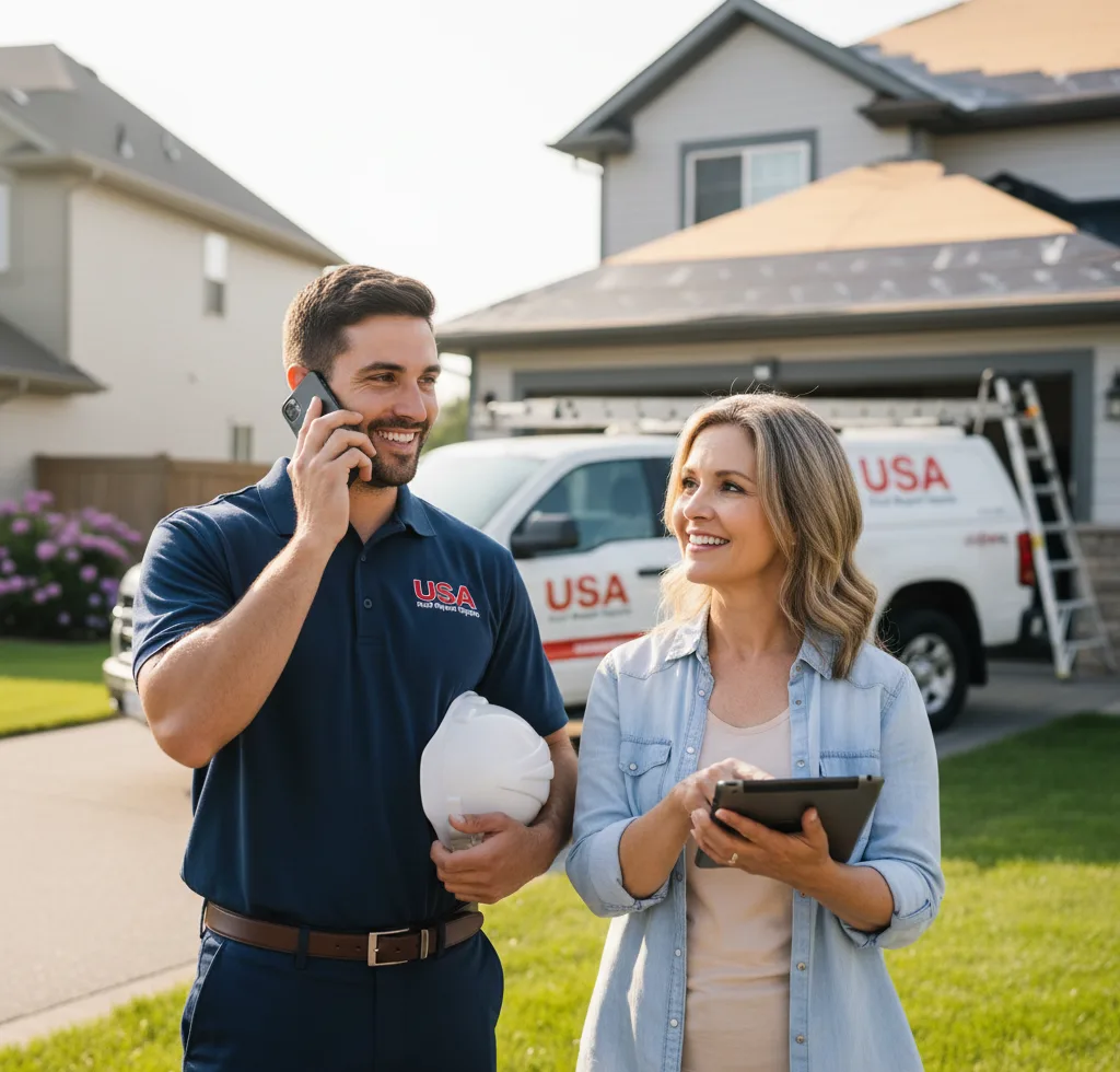 USA Roof Repair Experts customer support in Biddeford